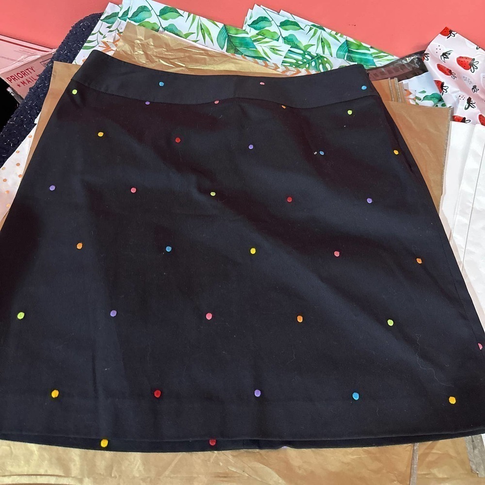 RAFAELLA black mini skirt